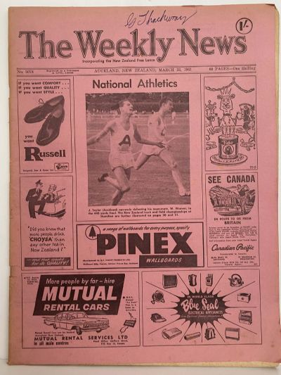 OLD NEWSPAPER: The Weekly News, No. 5078, 22 March 1961