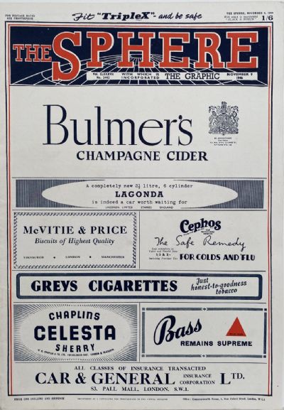 THE SPHERE The Empire's Illustrated Weekly - 9 November 1946, No. 2442