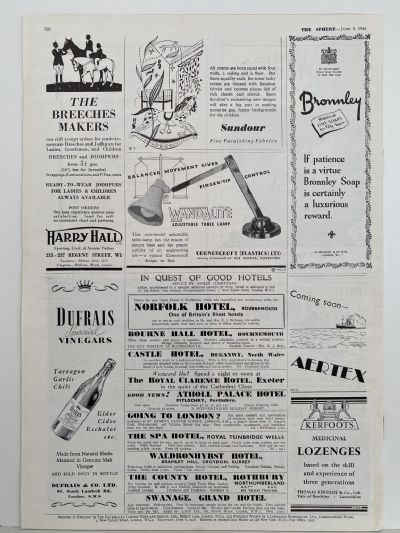 THE SPHERE The Empire's Illustrated Weekly - 8 June 1946, No. 2420