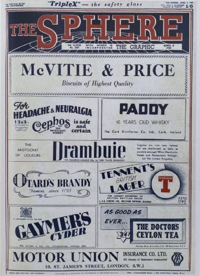 THE SPHERE The Empire's Illustrated Weekly - 8 April 1944, No. 2307