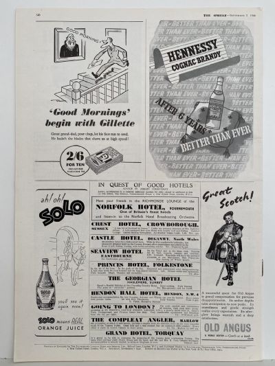 THE SPHERE The Empire's Illustrated Weekly - 7 September 1946, No. 2433