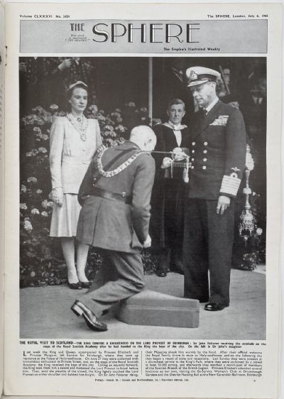 THE SPHERE The Empire's Illustrated Weekly - 6 July 1946, No. 2424