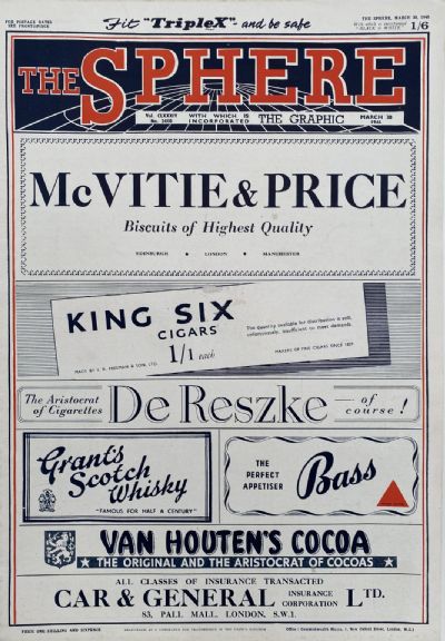 THE SPHERE The Empire's Illustrated Weekly - 30 March 1946, No. 2410