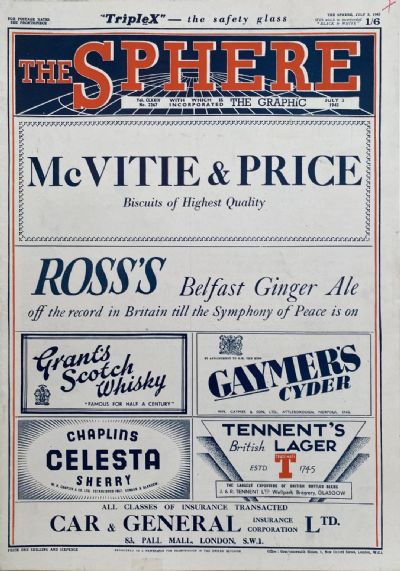 THE SPHERE The Empire's Illustrated Weekly - 3 July 1943, No. 2267