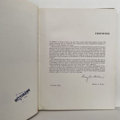 NATIONAL RESOURCES SURVEY; Part IV - Nelson Region