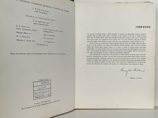 NATIONAL RESOURCES SURVEY: Part V - Otago Region