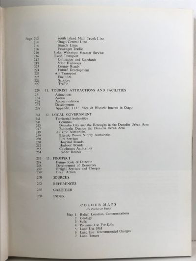 NATIONAL RESOURCES SURVEY: Part V - Otago Region