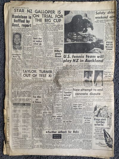 OLD NEWSPAPER: The Auckland Star - Friday, 24 October 1969
