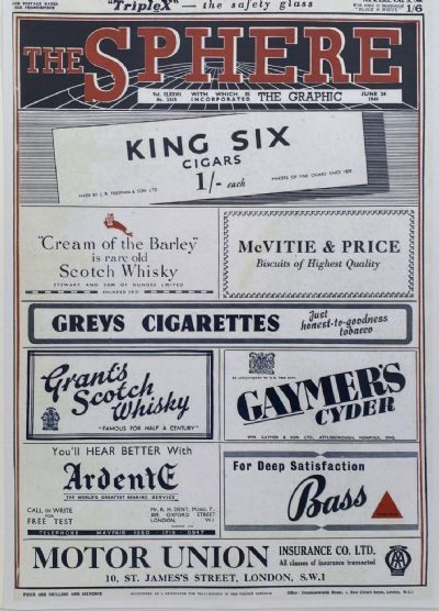 THE SPHERE The Empire's Illustrated Weekly - 24 June 1944, No. 2318