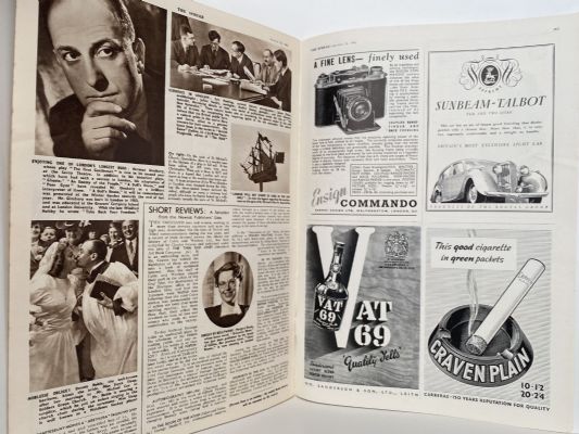 THE SPHERE The Empire's Illustrated Weekly - 24 August 1946, No. 2431