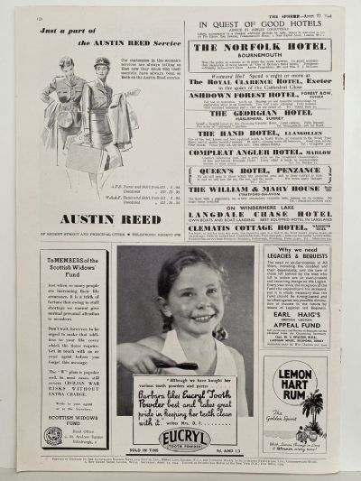 THE SPHERE The Empire's Illustrated Weekly - 22 April 1944, No. 2309