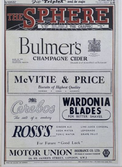 THE SPHERE The Empire's Illustrated Weekly - 20 April 1946, No. 2413