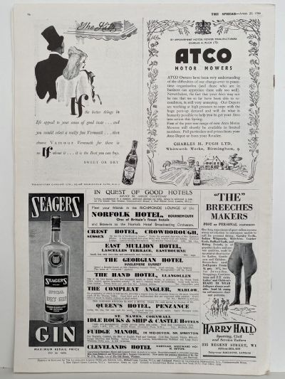 THE SPHERE The Empire's Illustrated Weekly - 20 April 1946, No. 2413