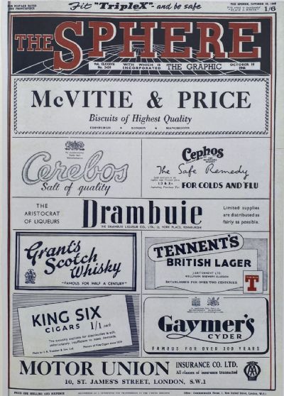 THE SPHERE The Empire's Illustrated Weekly - 19 October 1946, No. 2439