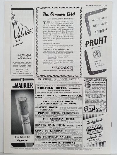 THE SPHERE The Empire's Illustrated Weekly - 19 October 1946, No. 2439