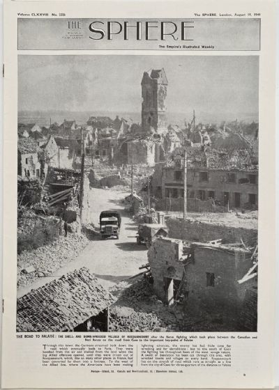 THE SPHERE The Empire's Illustrated Weekly - 19 August 1944, No. 2326