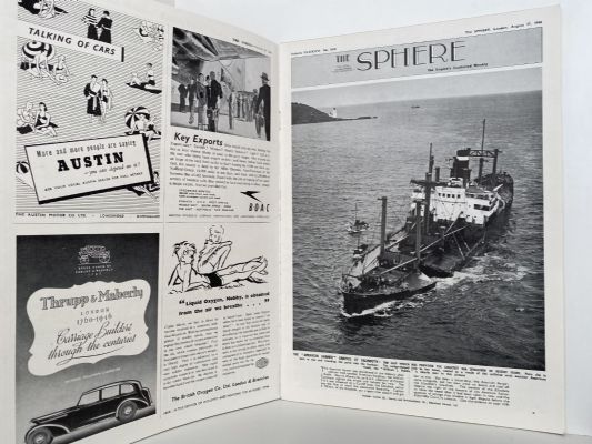 THE SPHERE The Empire's Illustrated Weekly - 17 August 1946, No. 2430