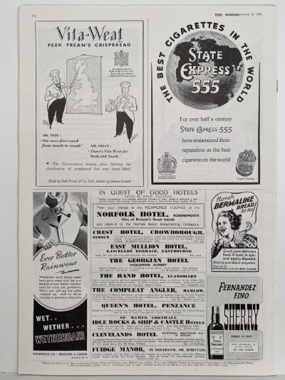 THE SPHERE The Empire's Illustrated Weekly - 15 June 1945, No. 2421