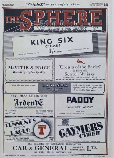 THE SPHERE The Empire's Illustrated Weekly - 15 July 1944, No. 2321