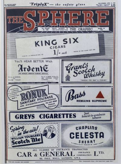 THE SPHERE The Empire's Illustrated Weekly - 15 April 1944, No. 2308