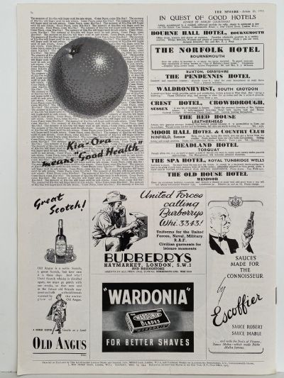 THE SPHERE The Empire's Illustrated Weekly - 15 April 1944, No. 2308