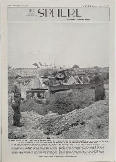 THE SPHERE The Empire's Illustrated Weekly - 12 August 1944. No. 2325