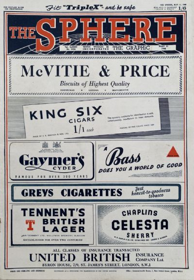 THE SPHERE The Empire's Illustrated Weekly - 11 May 1946, No.2416
