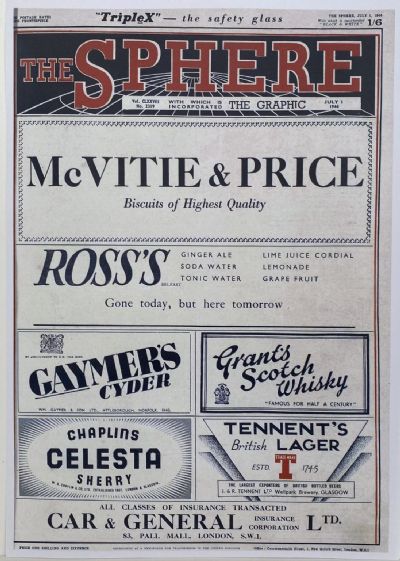 THE SPHERE The Empire's Illustrated Weekly - 1 July 1944, No. 2319