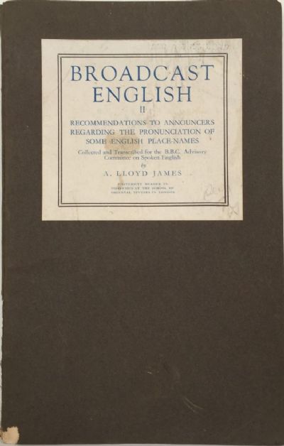 BROADCAST ENGLISH: 4 Books I, II, IV, V