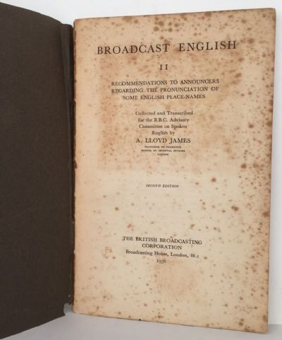 BROADCAST ENGLISH: 4 Books I, II, IV, V
