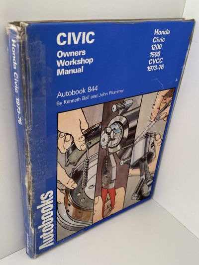 HONDA CIVIC 1200 and 1500 from 1973 to 1976 - Owners Workshop Manual