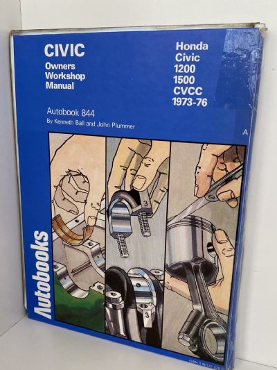 HONDA CIVIC 1200 and 1500 from 1973 to 1976 - Owners Workshop Manual