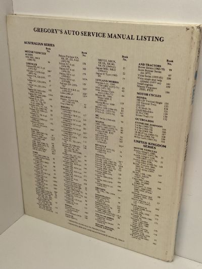 FORD LASER Service and Repair Manual 1981 - 1982