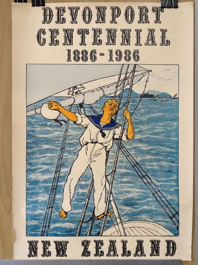 VINTAGE POSTER: Devonport Centennial 1986