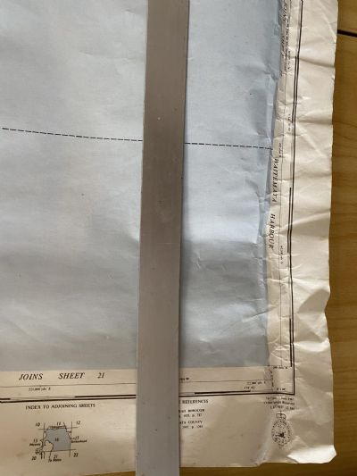 VINTAGE CADASTRAL MAP: Waitemata NZMS189A 1967