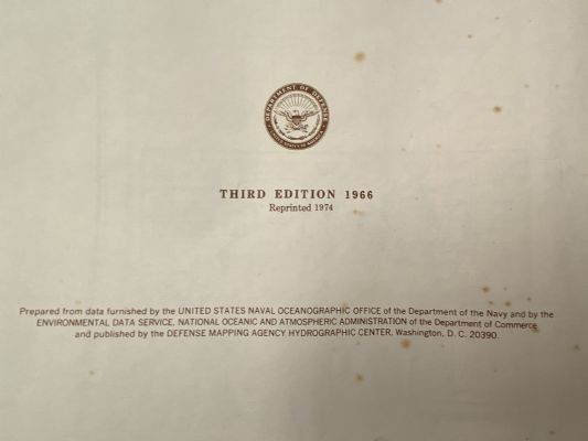 VINTAGE ATLAS OF PILOT CHARTS: South Pacific and Indian Oceans