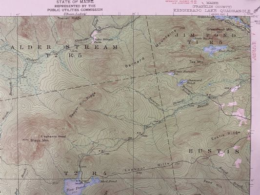 UNITED STATES EASTERN REGION / STATE OF MAINE MAP SET: 6x maps