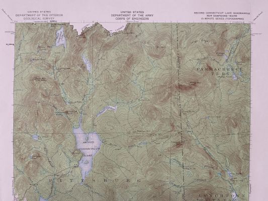 UNITED STATES EASTERN REGION / STATE OF MAINE MAP SET: 6x maps