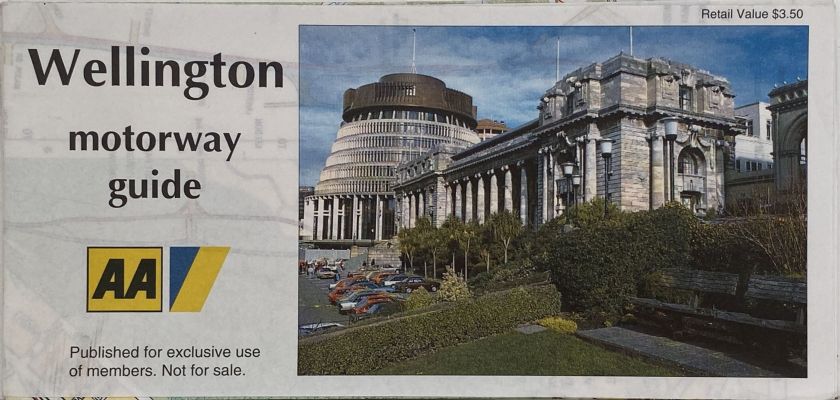 AA ROAD MAP: Wellington Motorway Guide