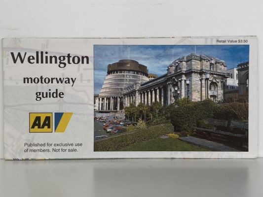 AA ROAD MAP: Wellington Motorway Guide