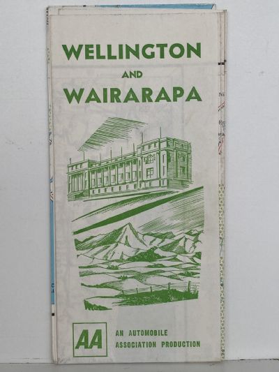 AA ROAD MAP: Wellington and Wairarapa