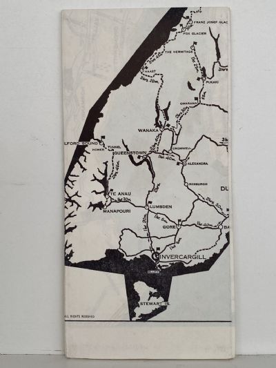 AA ROAD MAP: Routes in and out of Dunedin