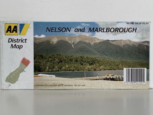 AA ROAD MAP: Nelson and Marlborough District