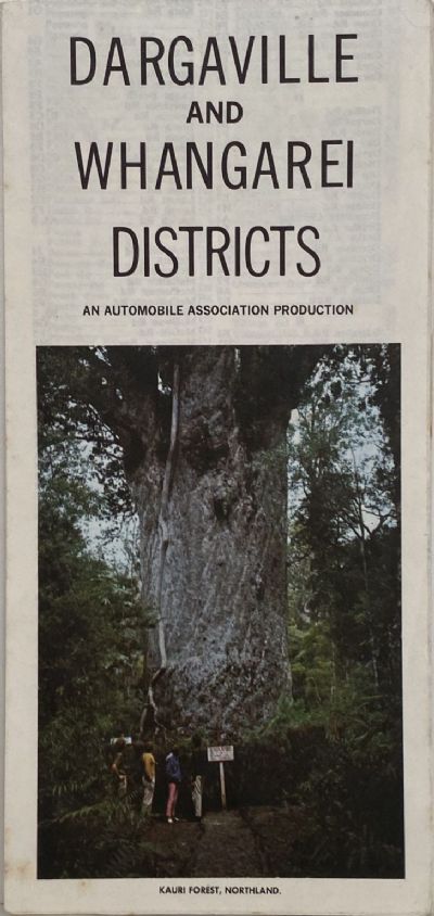 AA ROAD MAP: Dargaville and Whangarei Districts