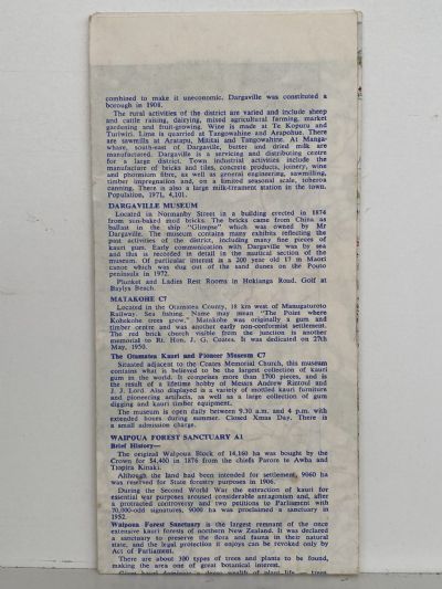 AA ROAD MAP: Dargaville and Whangarei Districts