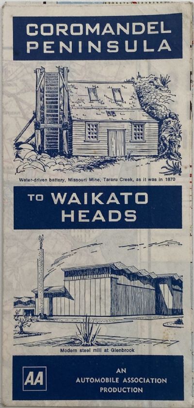 AA ROAD MAP: Coromandel Peninsula