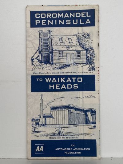 AA ROAD MAP: Coromandel Peninsula