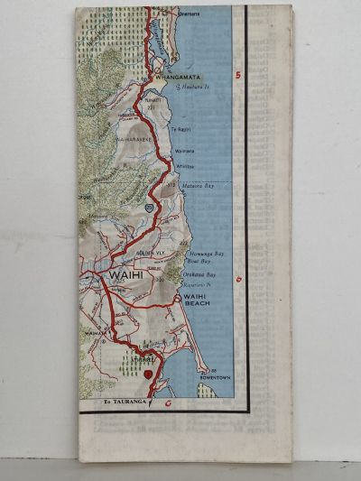 AA ROAD MAP: Coromandel Peninsula