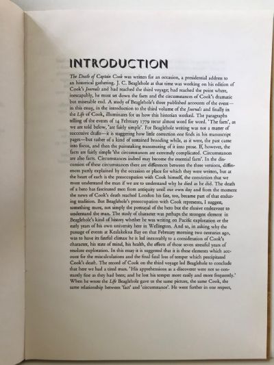 THE DEATH OF CAPTAIN COOK