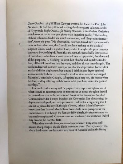 THE DEATH OF CAPTAIN COOK